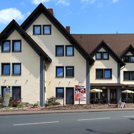 Hotel Vier Spitzen Lauenforde ภายนอก รูปภาพ