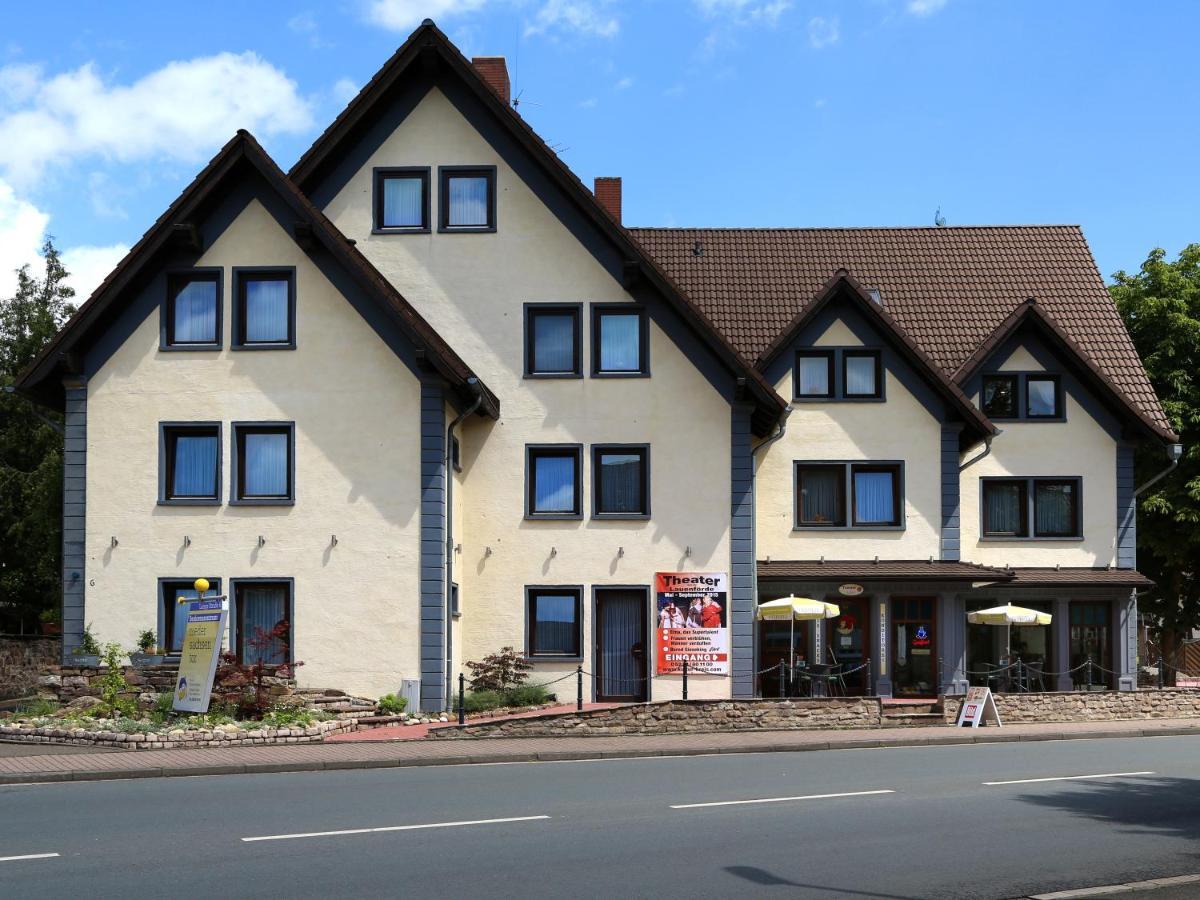 Hotel Vier Spitzen Lauenforde ภายนอก รูปภาพ
